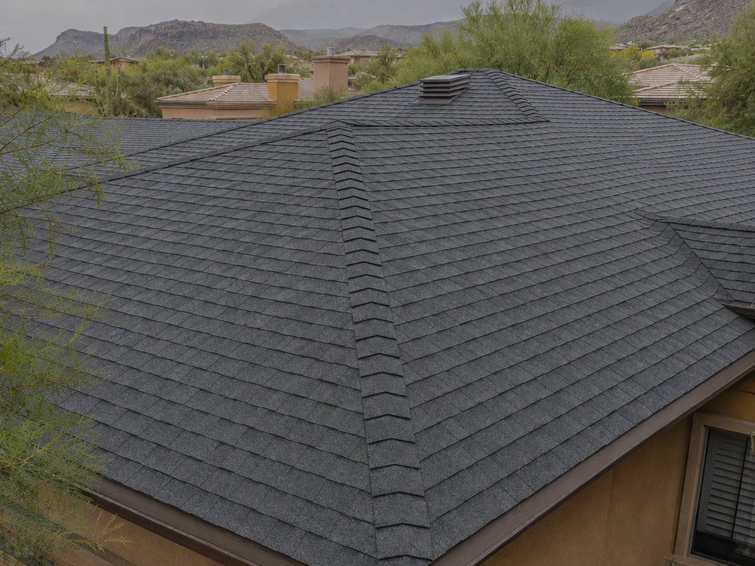 Shingle field and hips after full replacement